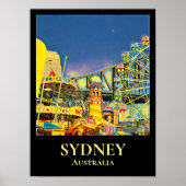 Sidney Luna Park Poster (Voorkant)
