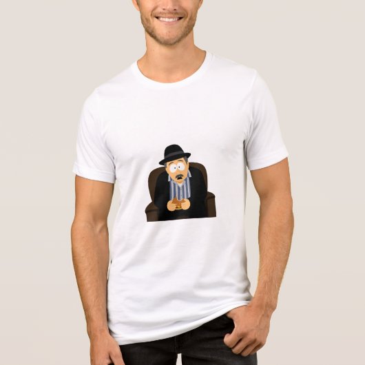 "Sidney Potter"  Tri-Blend Shirt (Voorkant)