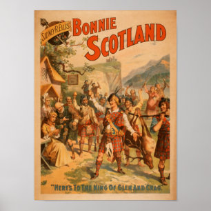 Sidney R. Ellis' Bonnie Scotland Scottish Play 2 Poster