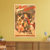 Sidney R. Ellis' Bonnie Scotland Scottish Play Canvas Afdruk (Insitu (Woonkamer))