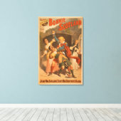 Sidney R. Ellis' Bonnie Scotland Scottish Play Canvas Afdruk (Insitu (Houten vloer))