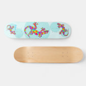 Sidney Salamander Aqua Skateboard Deck (Horizontaal)