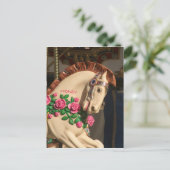 Sidney the Carousel Horse Briefkaart (Staand voorkant)