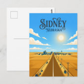 Sidney VS Briefkaart (Voorkant / Achterkant)