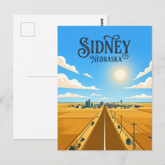 Sidney VS Briefkaart (Voorkant / Achterkant)