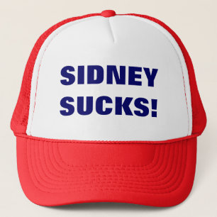 SIDNEY ZUIGT! TRUCKER PET