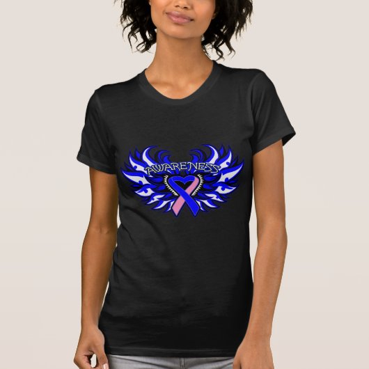 SIDS Awareness Heart Wings T-shirt (Voorkant)