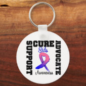 SIDS-ondersteuning Advocate Cure Sleutelhanger (Voorkant)