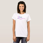 SIDS, plotselinge Baby Death Awareness Beaded Ribb T-shirt (Voorkant volledig)