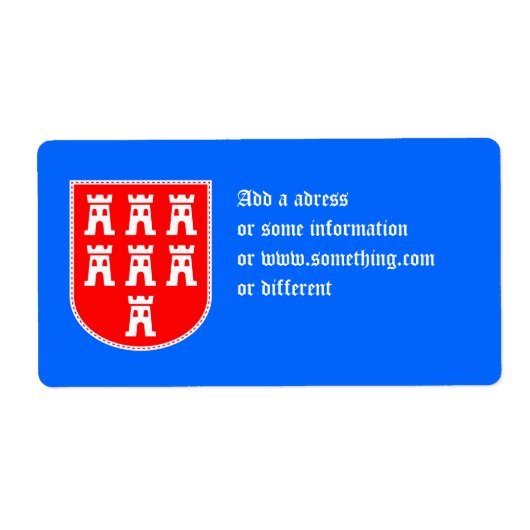 Siebenbürgen Etiket (Voorkant)