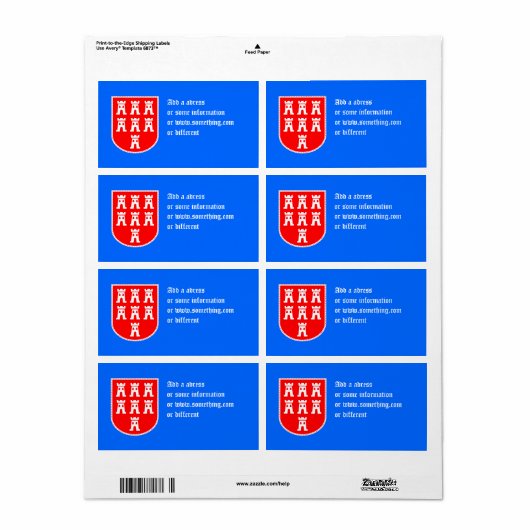 Siebenbürgen Etiket (Full Sheet)