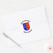Siebenbürgen süsse Heimat Ronde Sticker (Envelop)