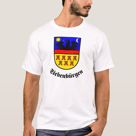 Siebenbürgen-Wappen "Siebenbürgen" T-shirt (Voorkant)
