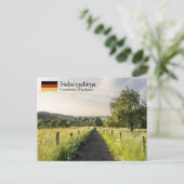 Siebengebirge Briefkaart (Staand voorkant)