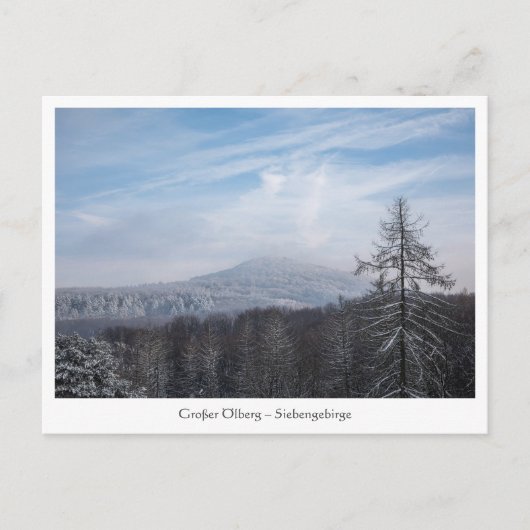 Siebengebirge Duitsland Briefkaart (Voorkant)