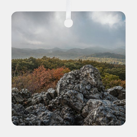 Siebengebirge - Oelberg Metalen Ornament (Voorkant)