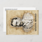 Siegbert Tarrasch Schaakspeler Briefkaart (Voorkant / Achterkant)