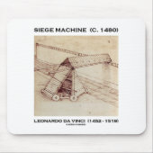 Siege Machine (C. 1480) Leonardo da Vinci Muismat (Voorkant)