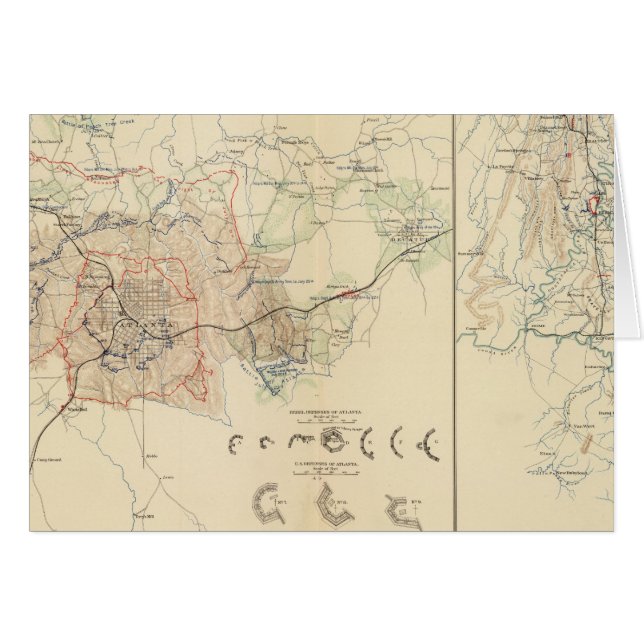 Siege of Atlanta (Voorkant Horizontaal)