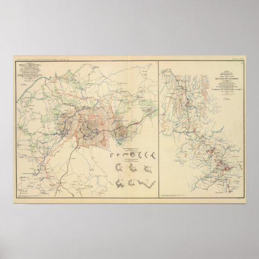 Siege of Atlanta Poster (Voorkant)