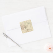 Siege of Atlanta Vierkante Sticker (Envelop)