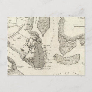 Siege of Charleston Briefkaart