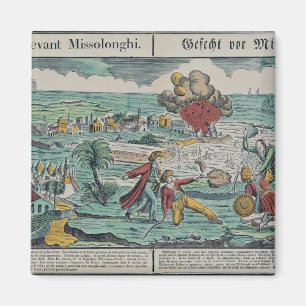 Siege of Missolonghi, 22 april 1826 Magneet