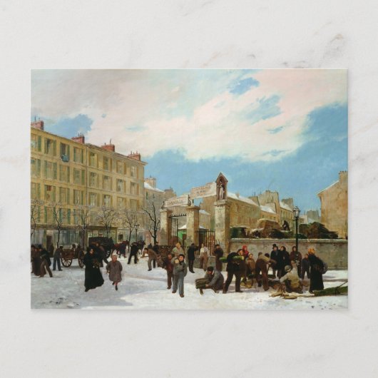 Siege of Paris Briefkaart (Voorkant)