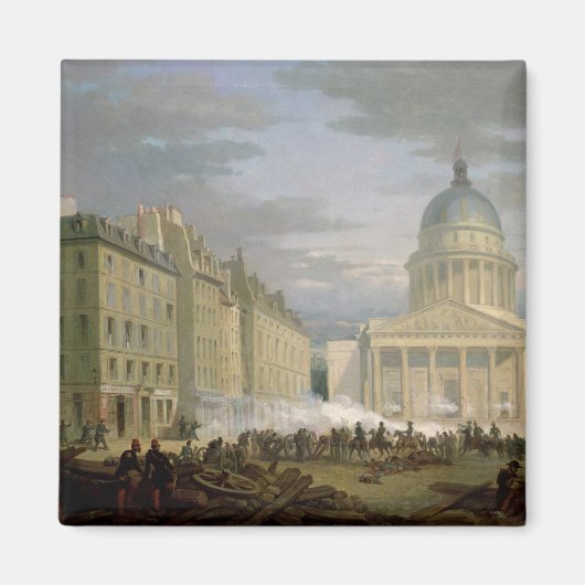 Siege of the Pantheon, 24 juni 1848 Magneet (Voorkant)
