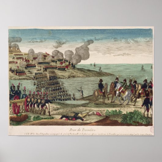 Siege of Trocadero Poster (Voorkant)