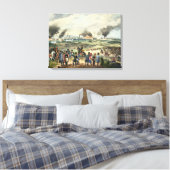 Siege of Wenen, 28 oktober 1848 Canvas Afdruk (Insitu (Slaapkamer))