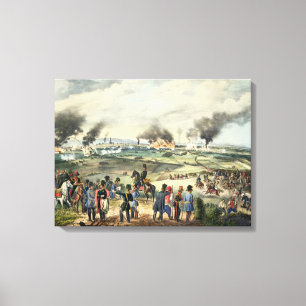 Siege of Wenen, 28 oktober 1848 Canvas Afdruk