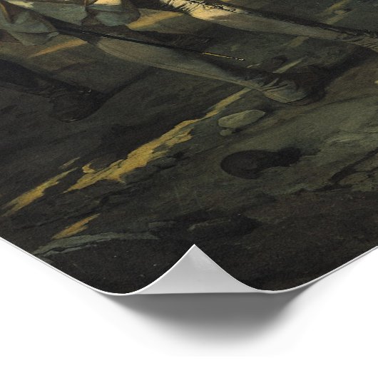 Siege of Yorktown, 17 oktober 1781, 1836 Poster (Hoek)