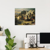 Siege of Yorktown, 17 oktober 1781, 1836 Poster (Thuiskantoor)