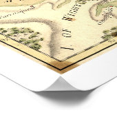 Siege of Yorktown Map 1781 Poster (Hoek)