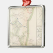 Siege of Yorktown Metalen Ornament (Links)