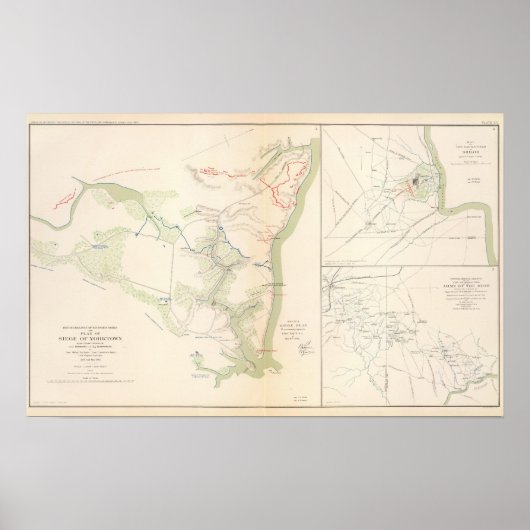 Siege of Yorktown Poster (Voorkant)