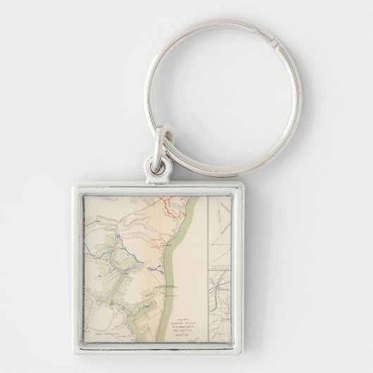 Siege of Yorktown Sleutelhanger (Voorkant)