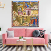 Siege van Antioch Canvas Afdruk (Insitu (Woonkamer))