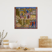 Siege van Antioch Poster (Keuken)
