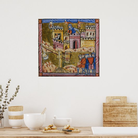 Siege van Antioch Poster (Keuken)