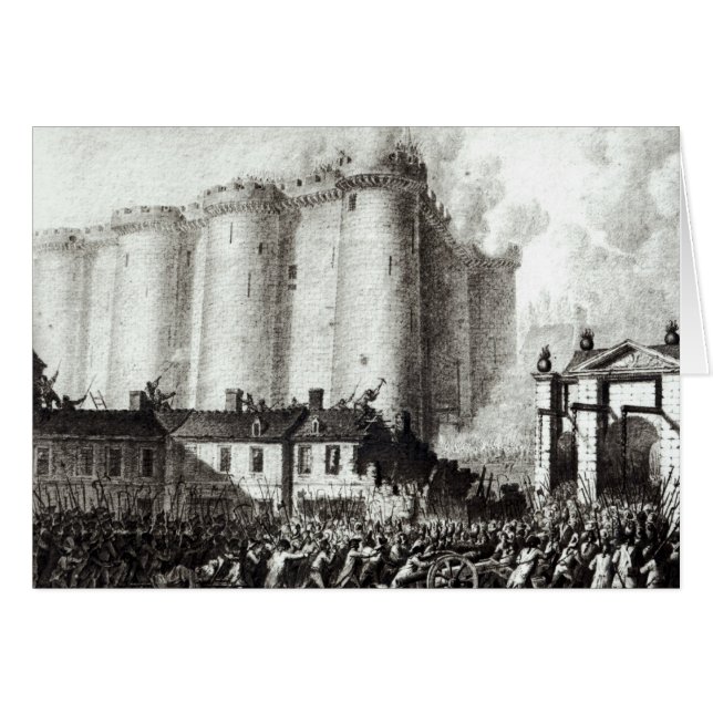 Siege van de Bastille, 14 juli 1789 (Voorkant Horizontaal)