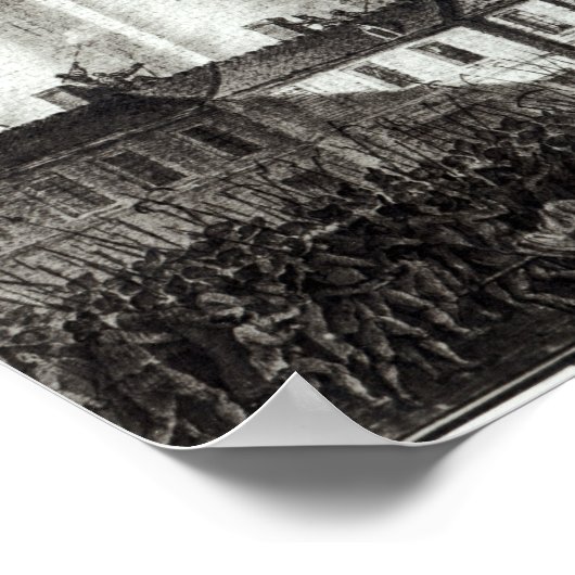 Siege van de Bastille, 14 juli 1789 Poster (Hoek)