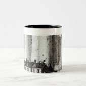 Siege van de Bastille, 14 juli 1789 Tweekleurige Koffiemok (Center)