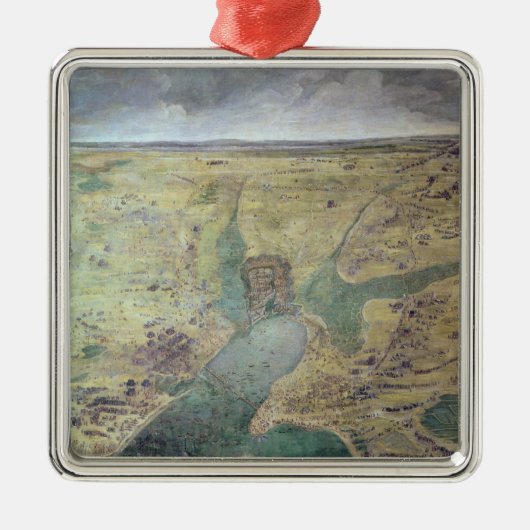 Siege van La Rochelle Metalen Ornament (Voorkant)