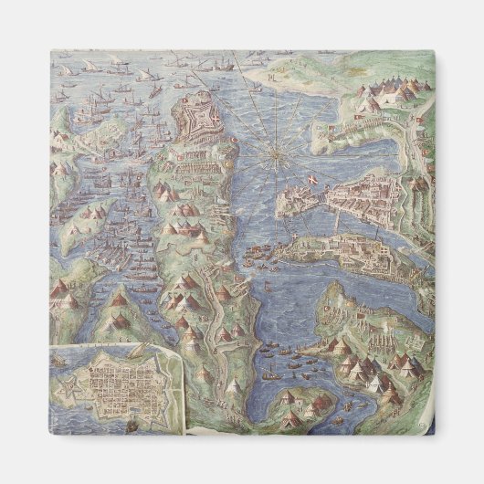 Siege van Malta Magneet (Voorkant)