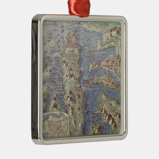 Siege van Malta Metalen Ornament (Rechts)