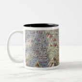 Siege van Malta Tweekleurige Koffiemok (Links)