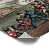 Siege van San Sebastian, gegraveerd door Thomas Poster (Hoek)