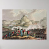 Siege van San Sebastian, gegraveerd door Thomas Poster (Voorkant)